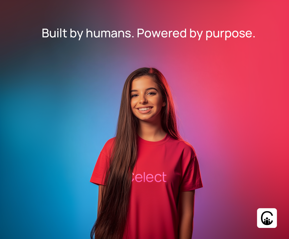 A talent sourcing professional uses the Celect AI-powered platform to screen and hire top candidates effortlessly.